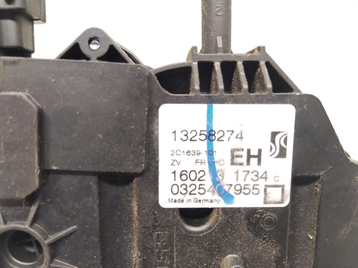 Opel Meriva B original T&uuml;rschloss vorn rechts mit ZV BJ2013 6polig