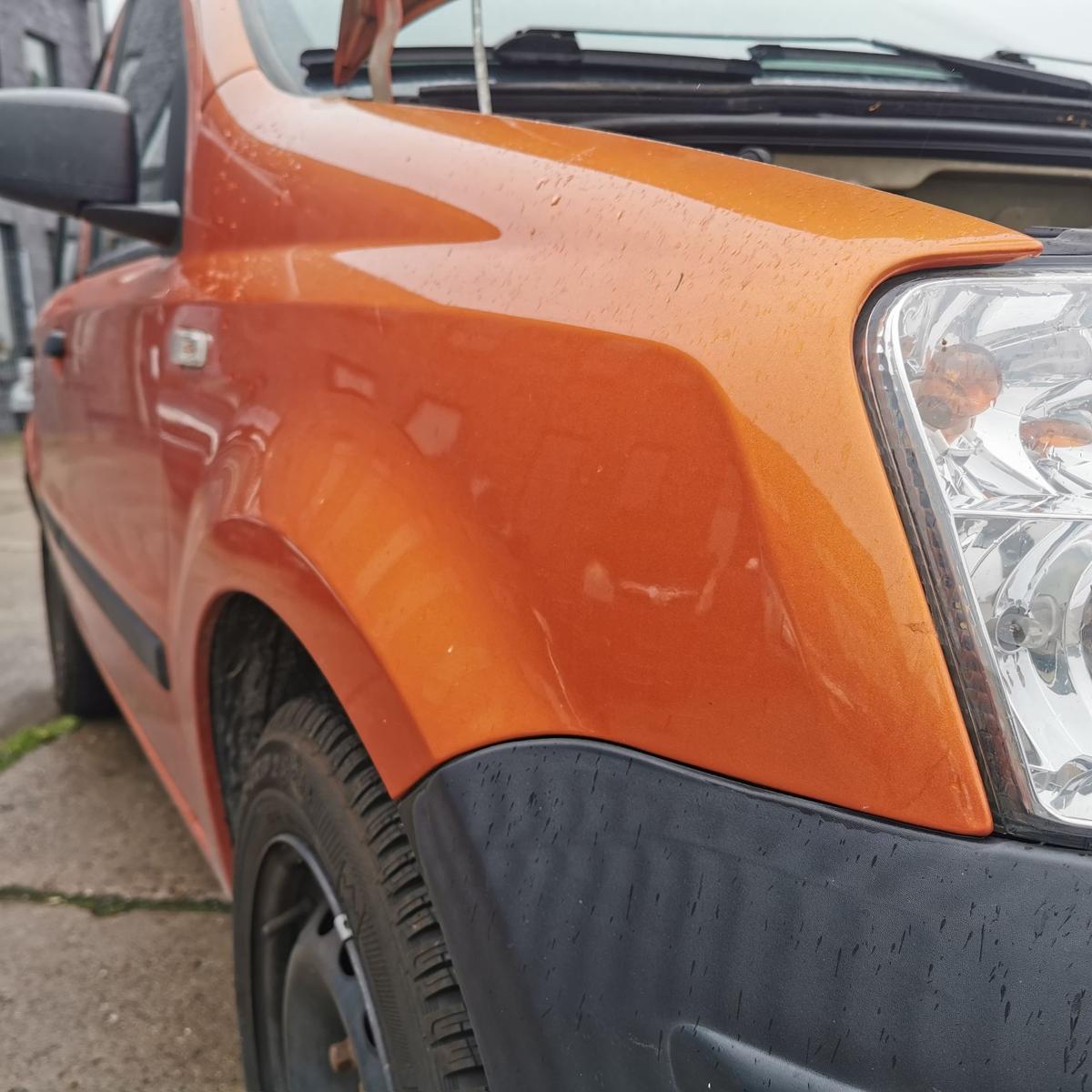 Fiat Panda 169 Kotflügel Fender Seitenwand vorn rechts 505 Arancio New Batik