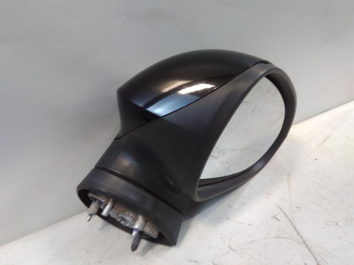 Seat Ibiza ST 6J orig Au&szlig;enspiegel rechts elektrisch anklappbar BJ2012 LZ9Y phantomschwarz