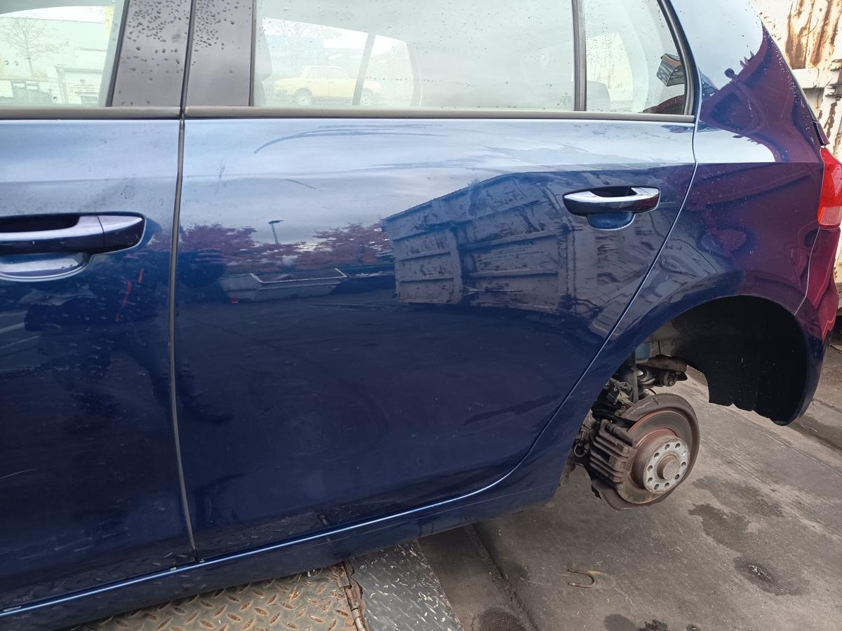 VW Golf VI 6 Limo orig Tür hinten links 5türer Fahrerseite LD5Q Blau Bj 2009 VW Golf VI 6 Limo orig Tür hinten links 5türer Fahrerseite LD5Q Blau Bj 2009