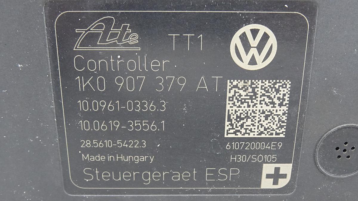VW Golf Plus ABS Hydroaggregat 1K0614517CE 1K0907379AT 1,4 59kw