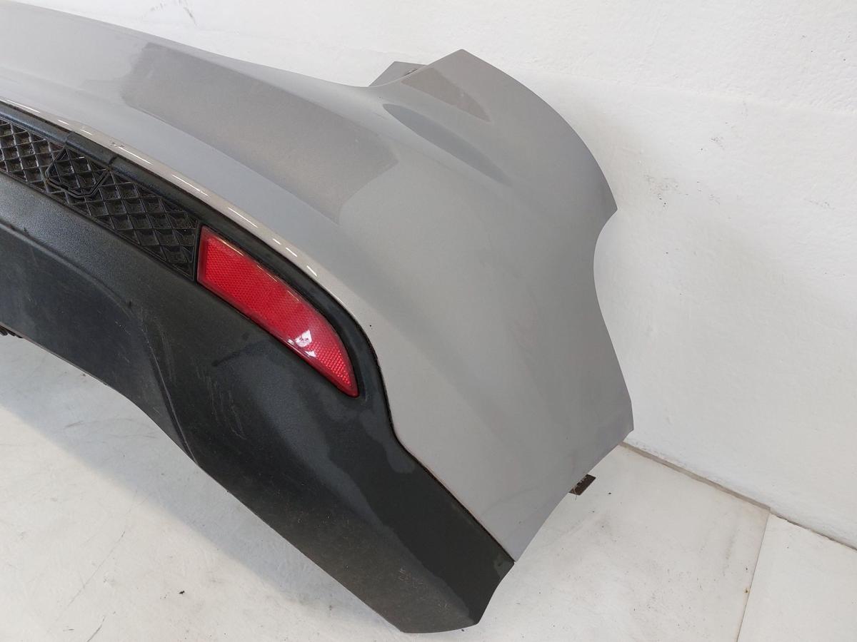 Ford Focus DYB MK3 Stoßfänger hinten Heckschürze vom 5 türer Micastone Silber