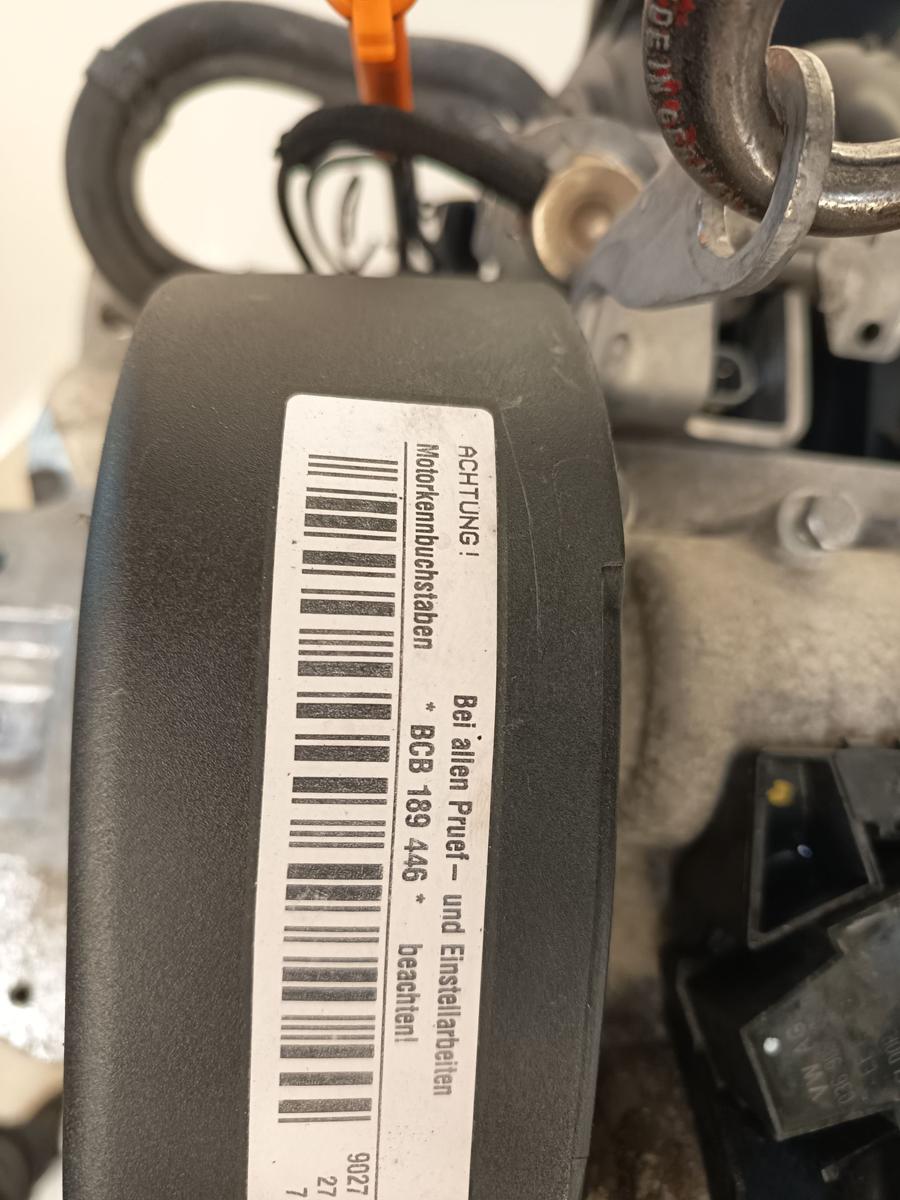 VW Golf IV orig Motor BCB 1,6l 77KW Benzin mit Kompressionstest Bj 2003