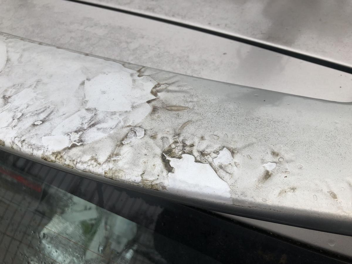 Suzuki Ignis Typ MH Heckklappe mit Scheibe Rohbau Kofferraumklappe silber