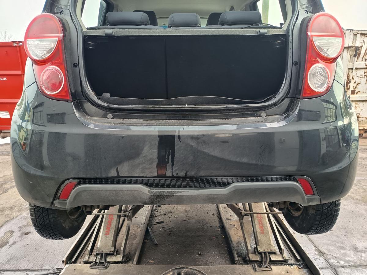 Chevrolet Spark M300 original Sto&szlig;stange F&auml;nger hinten Heck schwarz Bj 2013