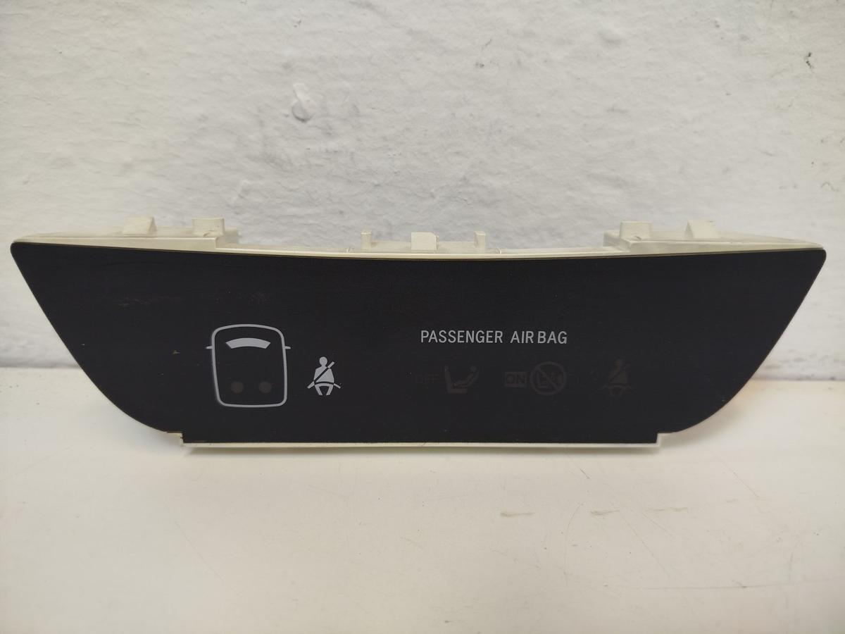 Toyota IQ Typ AJ Anzeige Display Kontrollleuchten Sicherheitsgurt und Airbag