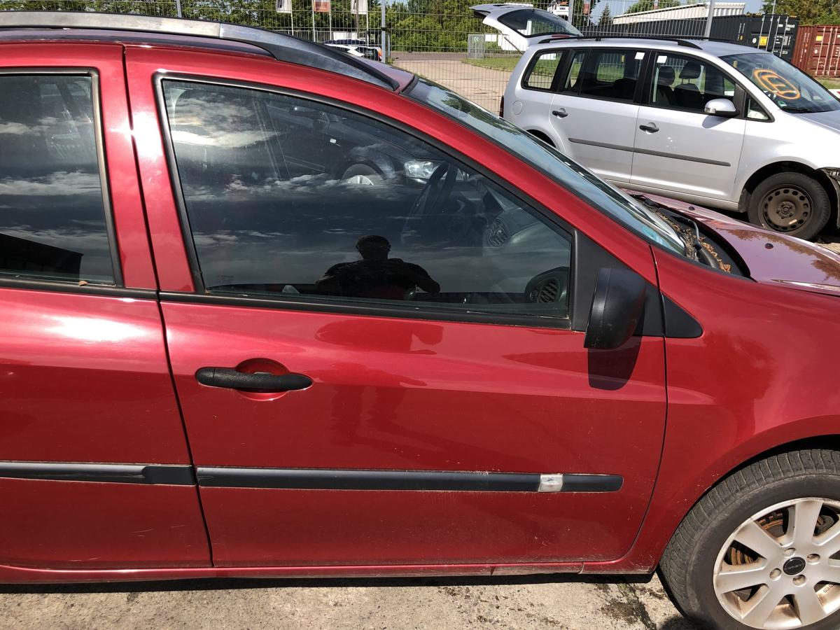 Renault Clio 3 III Grandtour T&uuml;r vorn rechts Beifahrer Rohbau NNJ Flamencorot