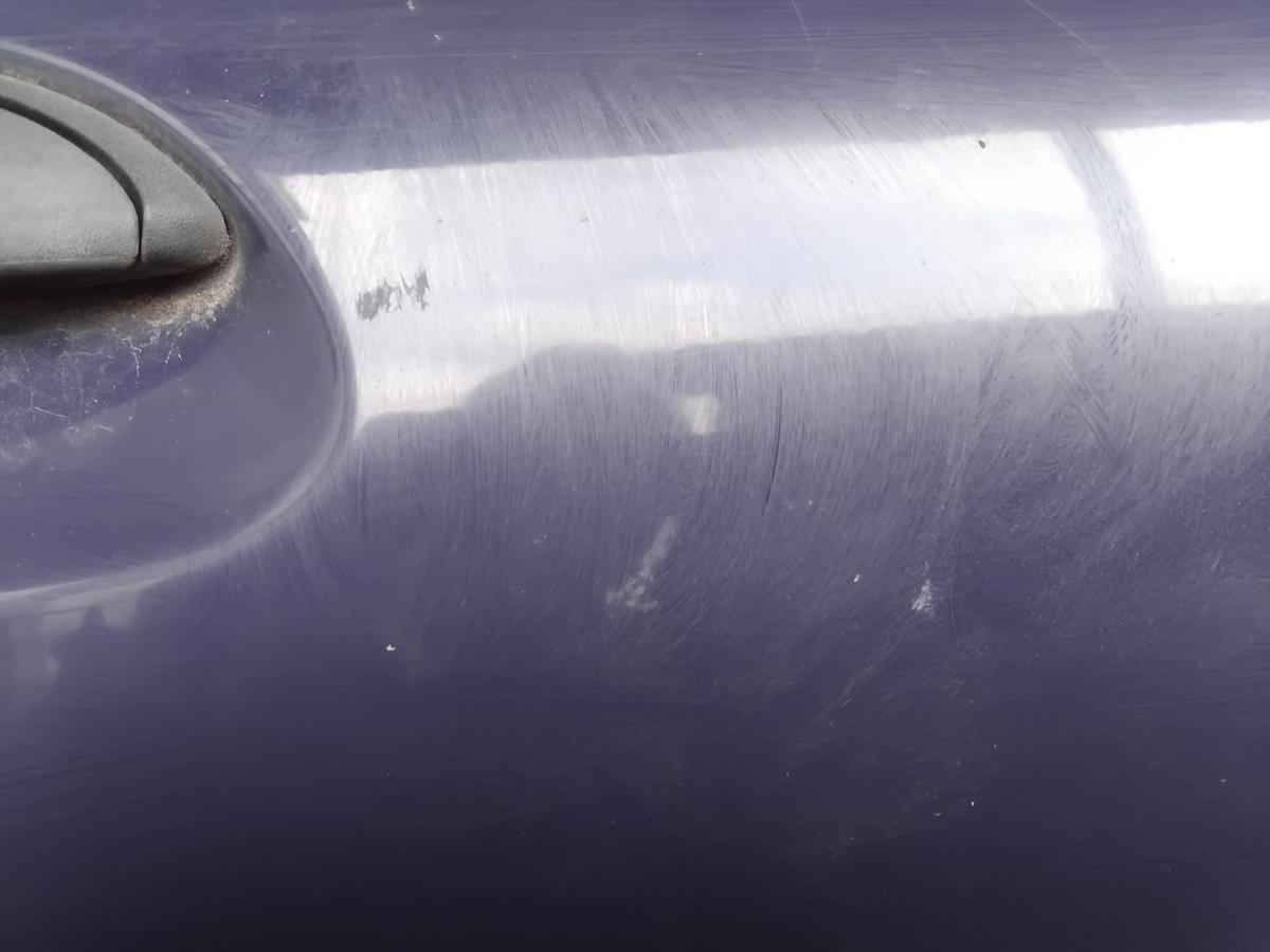 Renault Clio 2 Tür vorn rechts Beifahrertür 3-türig dunkelblaumet. BJ2006