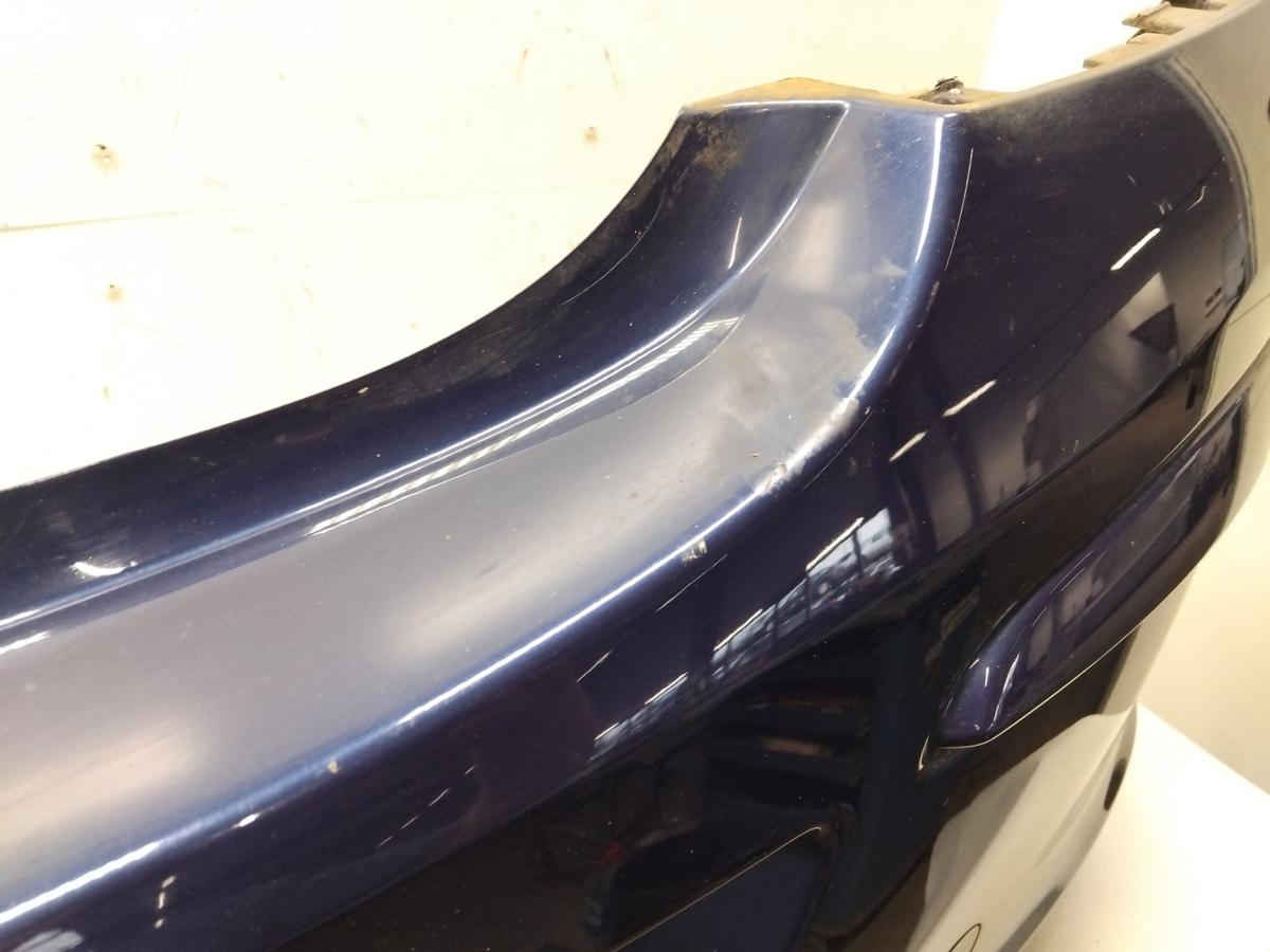 Opel Corsa D 5-T&uuml;rer original Sto&szlig;f&auml;nger Sto&szlig;stange hinten ultrablaumet Bj.2008