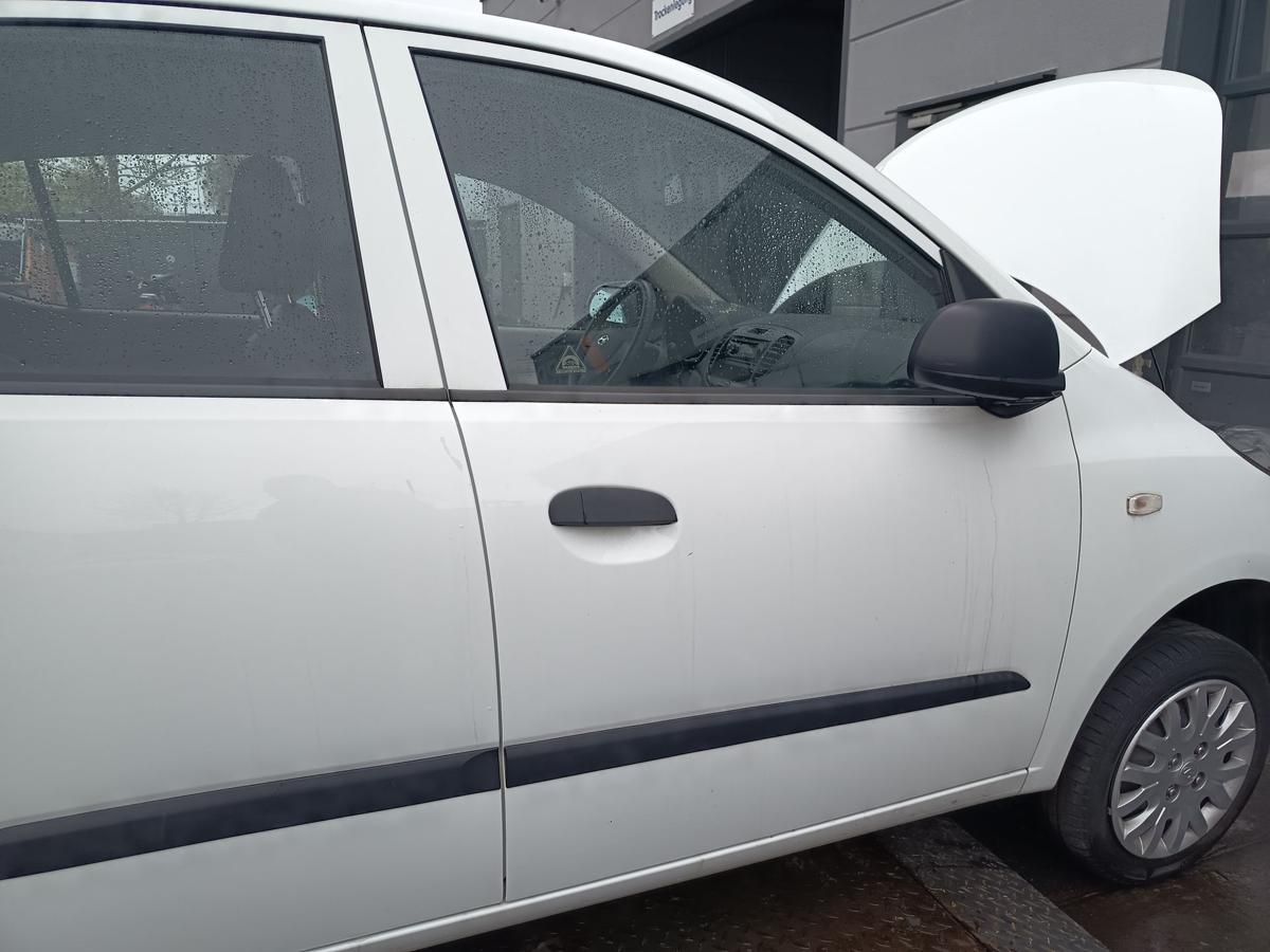 Hyundai I10 PA original T&uuml;r vorne rechts Crystal White Baujahr 2011