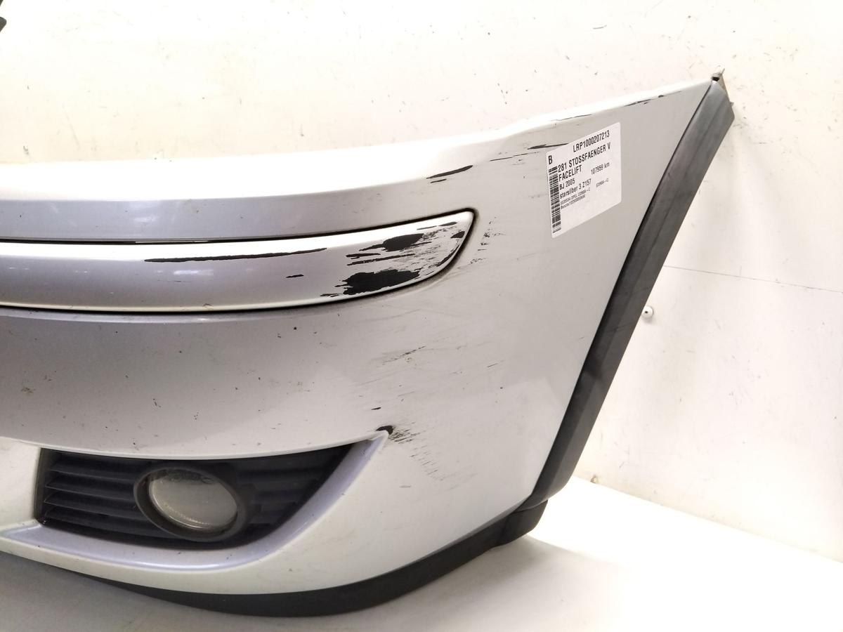 Opel Corsa C Facelift original Sto&szlig;stange Sto&szlig;f&auml;nger vorn starsilber 3 Bj.2005