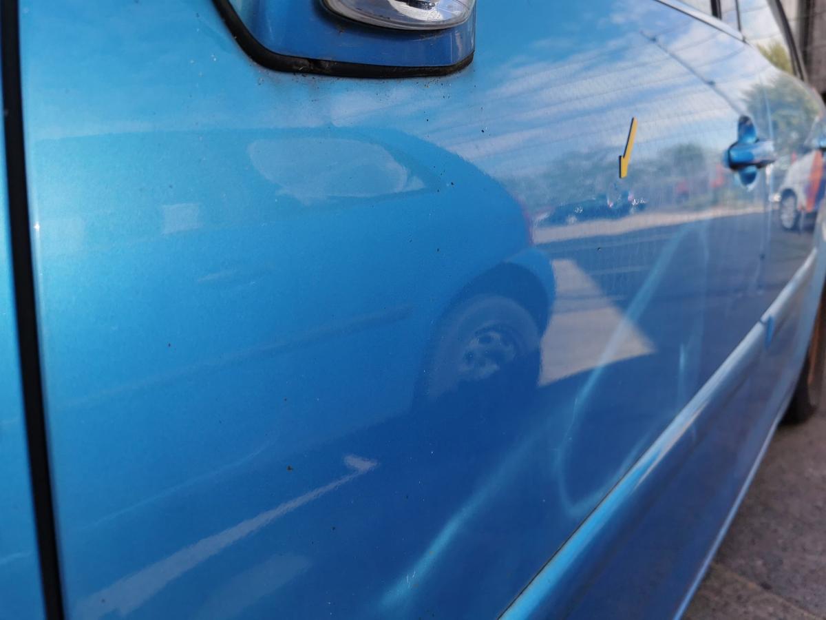 Citroen C4 Picasso U Fahrertür Tür Autotür Rohbautür vorn links KNY Blau Tivoli