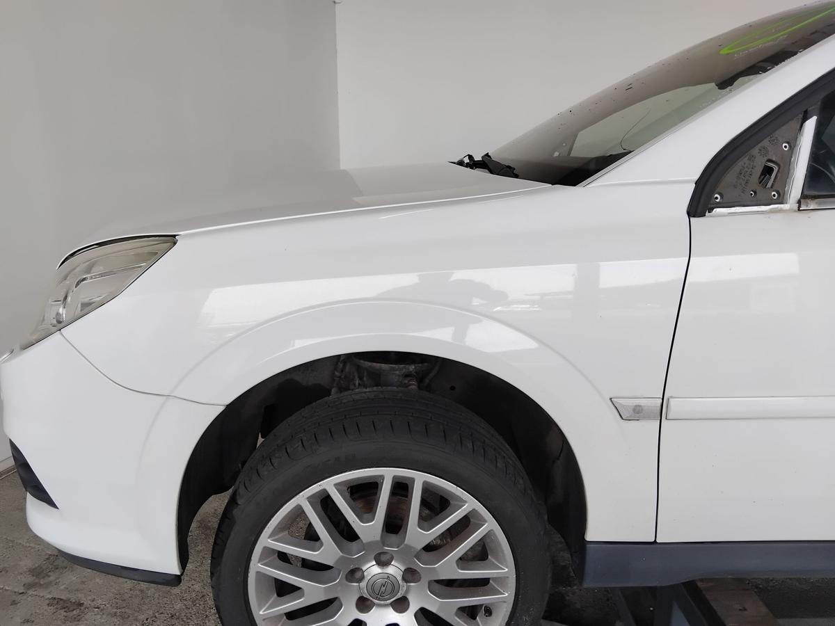 Opel Vectra C Facelift original Kotfl&uuml;gel vorn links Z474 Casablancawei&szlig; BJ2007