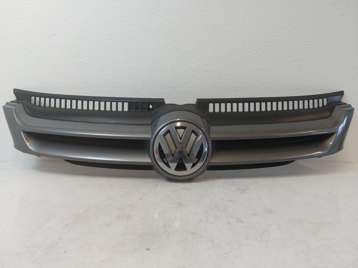 VW Golf Plus 5M Grill Kühlergrill Frontgrill mit Logo LA7T United Grey Met VW Golf Plus 5M Grill Kühlergrill Frontgrill mit Logo LA7T United Grey Met
