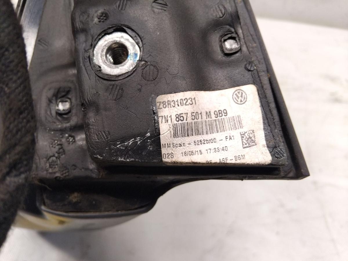 Seat Alhambra 7N original Au&szlig;enspiegel links elektrisch anklappbar Bj.2015 9+2pin