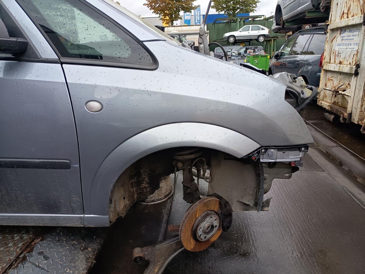 Opel Meriva A orig Kotflügel rechts Z163 Silber Bj 2003