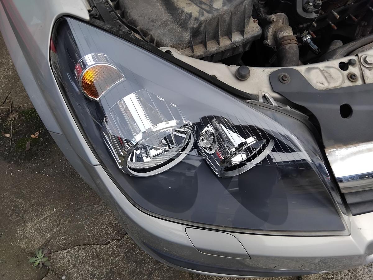 Opel Astra H original Scheinwerfer rechts schwarz Hella mit LWR BJ2007