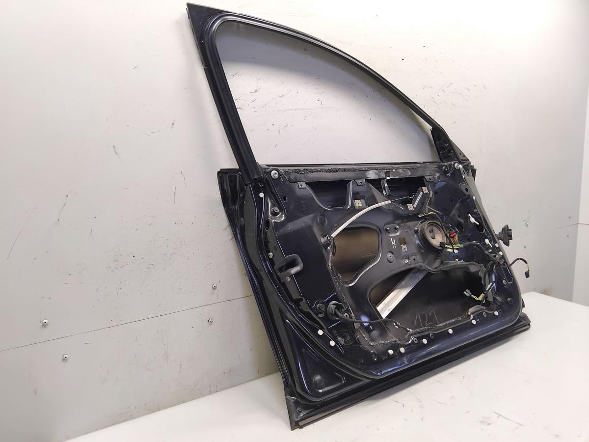 Audi A6 4F original T&uuml;r vorn links LZ9W Ebonyschwarz Metallic Rohbau BJ2004