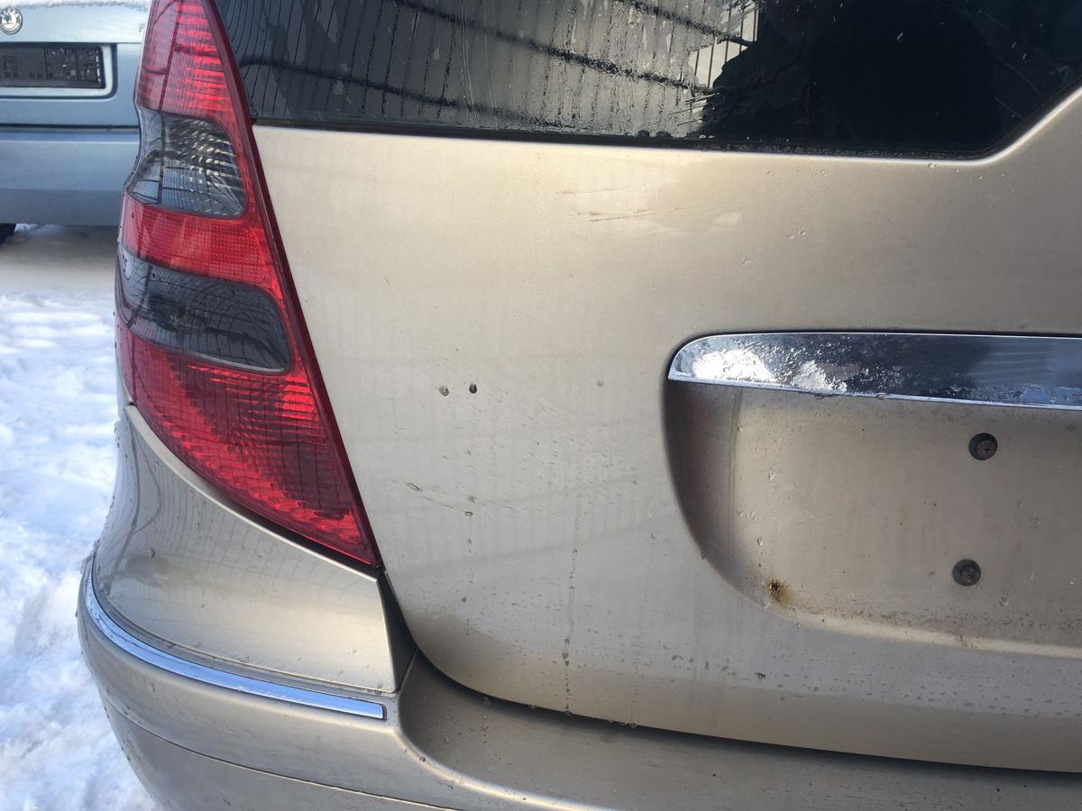 Mercedes W169 A Klasse Hwckklappe mit Scheibe Kofferraumklappe Rohbau D&uuml;nenbeige