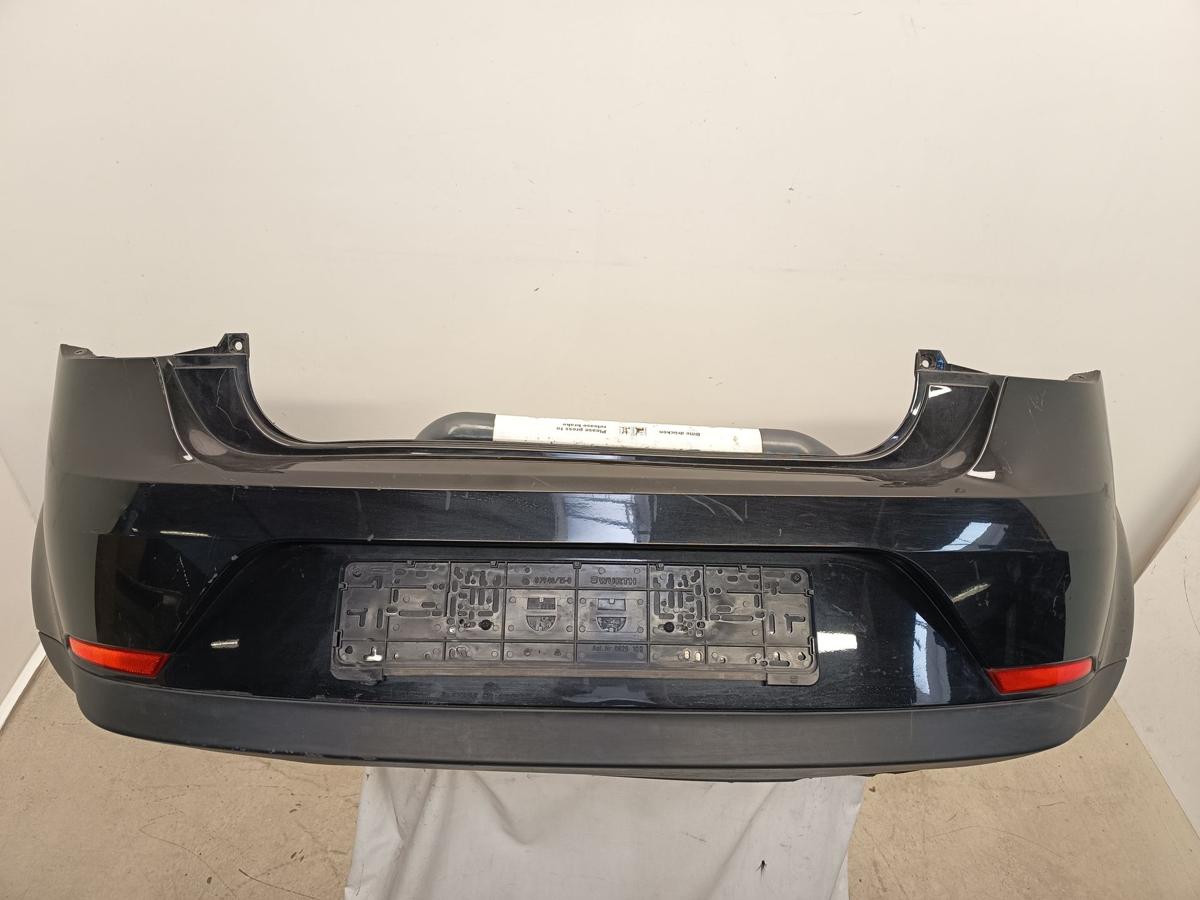 Seat Ibiza 6J original Stoßstange hinten Stoßfänger LC9Z Black Magic Bj 2011