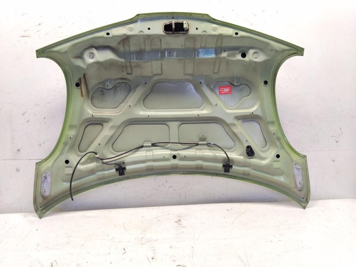 Nissan Micra K12 original Motorhaube J13 Seegrasgr&uuml;n Metallic BJ2003