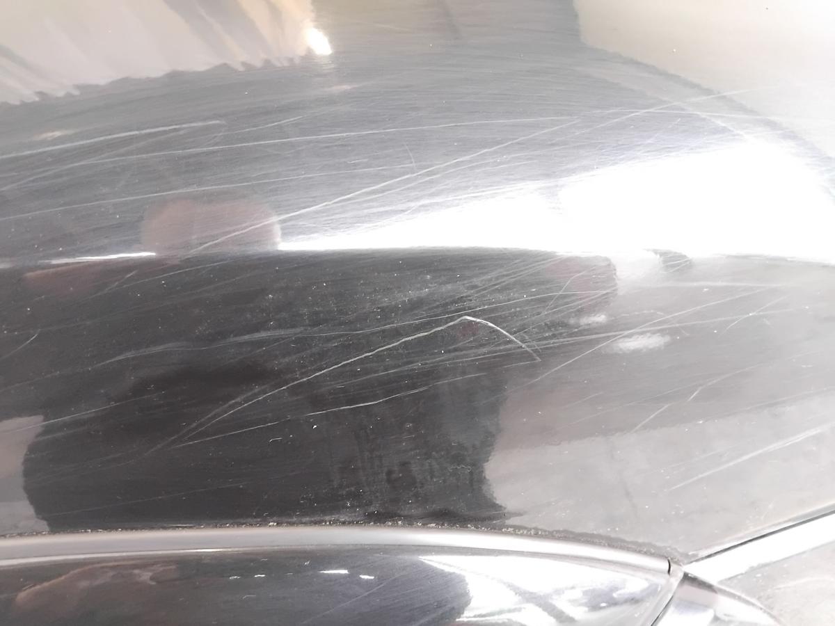 Hyundai Tucson JM original Kotfl&uuml;gel vorn rechts schwarz EB mit Beplankung BJ06