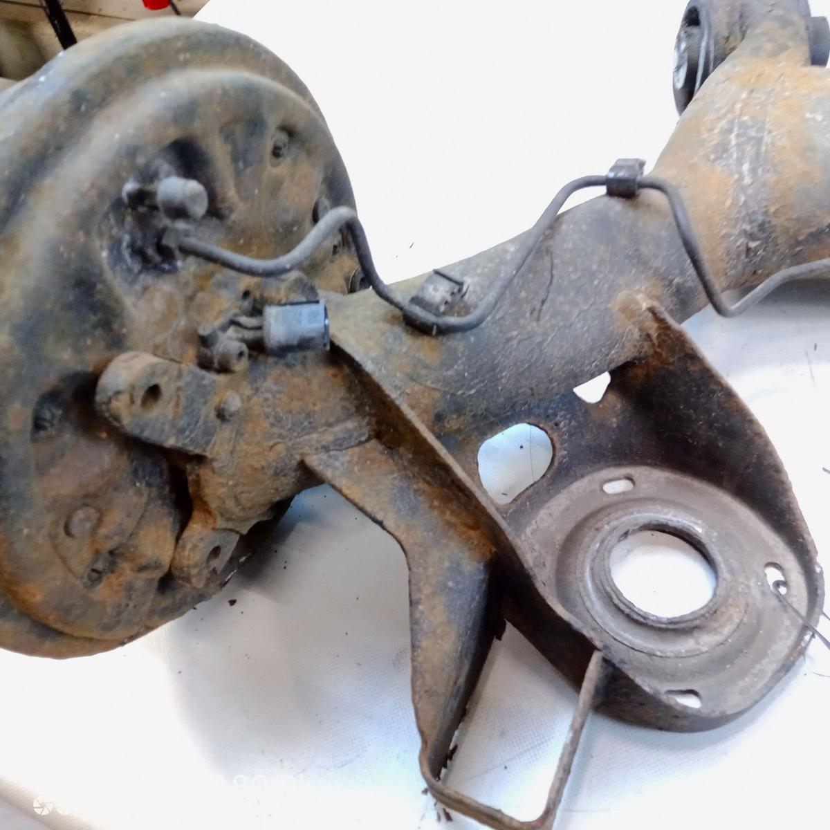 VW Polo 9N3 Hinterachse komplett trommelgebremst mit ABS BJ2006