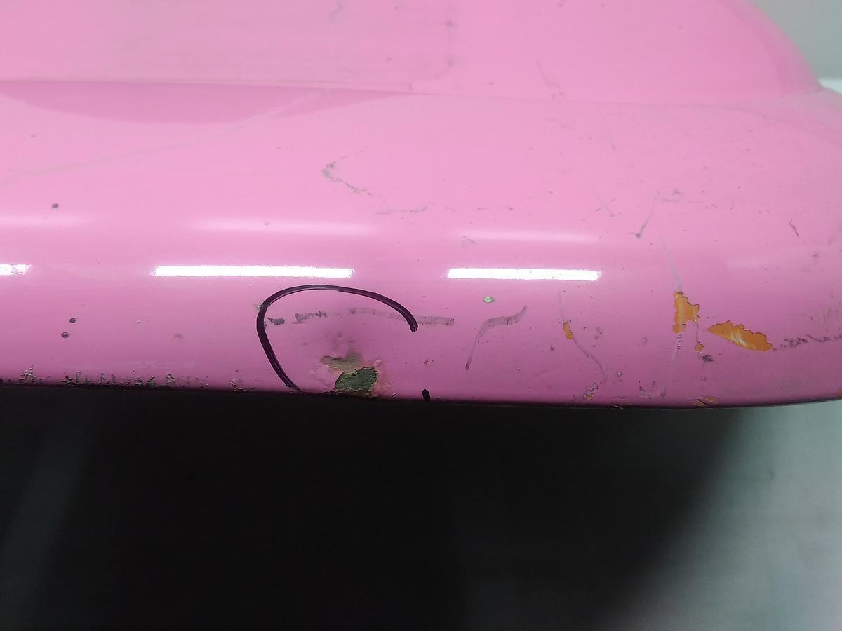 VW Käfer 1303 Heckklappe Heckdeckel mit Luftschlitzen beschädigt