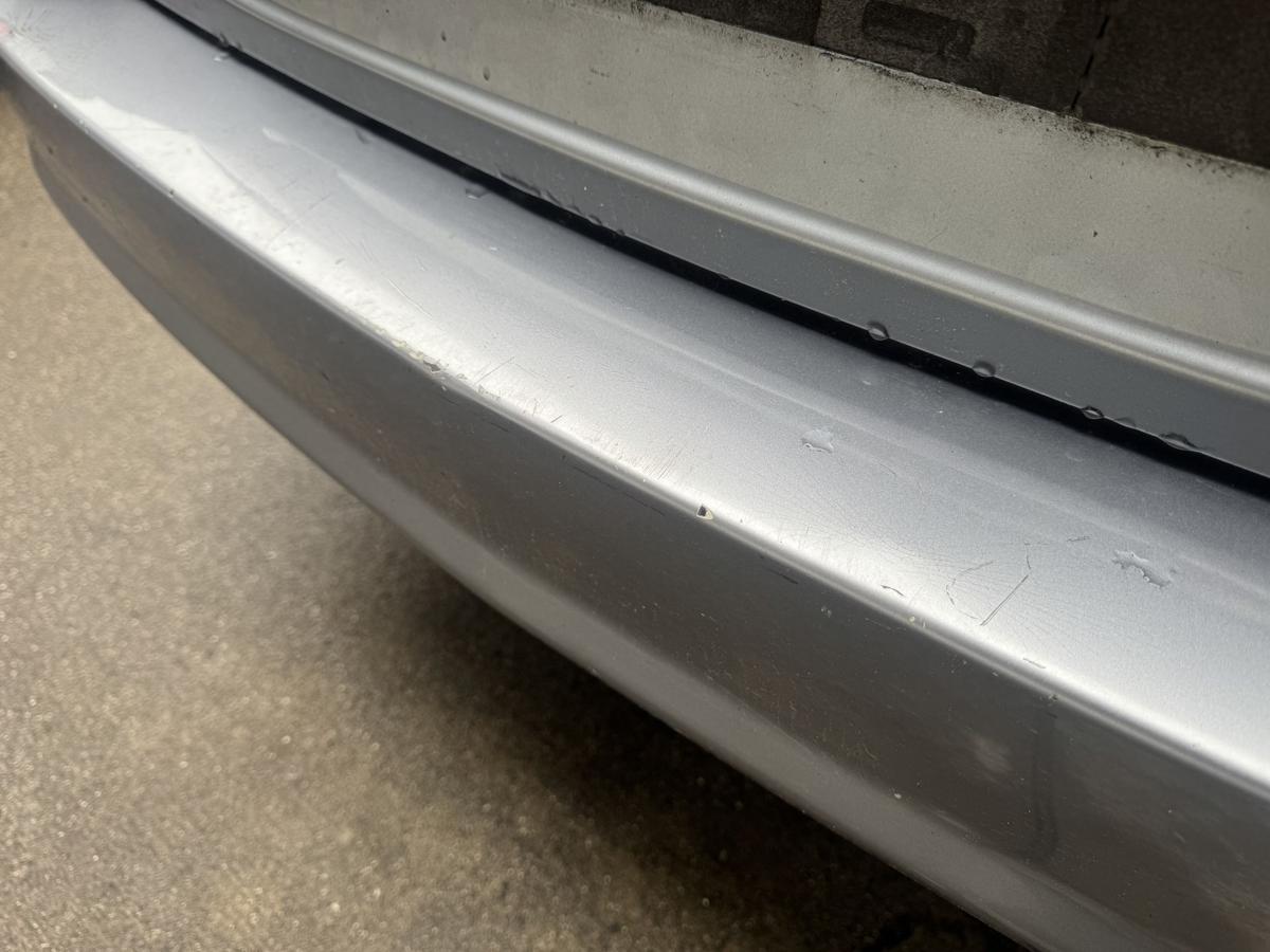 Opel Astra H original Sto&szlig;stange Stossf&auml;nger hinten Z163 Lichtsilber Kombi Facelift