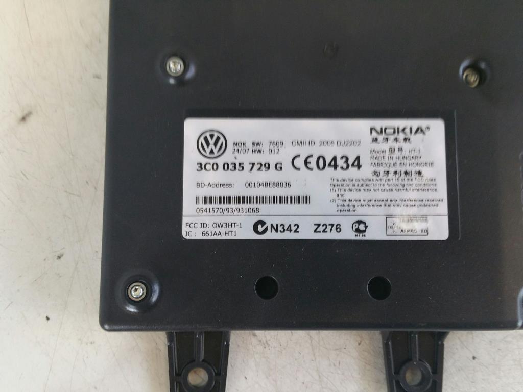 VW Passat 3C Variant Bj.07 orig. Steuergerät Interface Telefon 3C0035729G