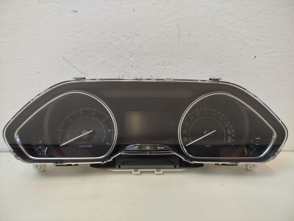 Peugeot 2008 I CU Tacho Kombiinstrument Benzin Cockpit OEM