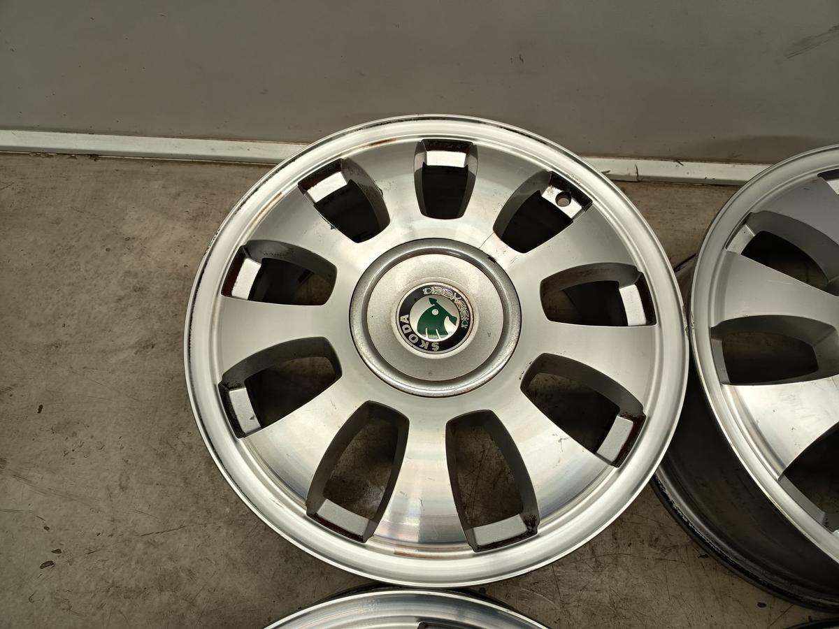 Skoda Octavia 1U original Alufelgen Satz 6,5x16 ET42 Baujahr 2004