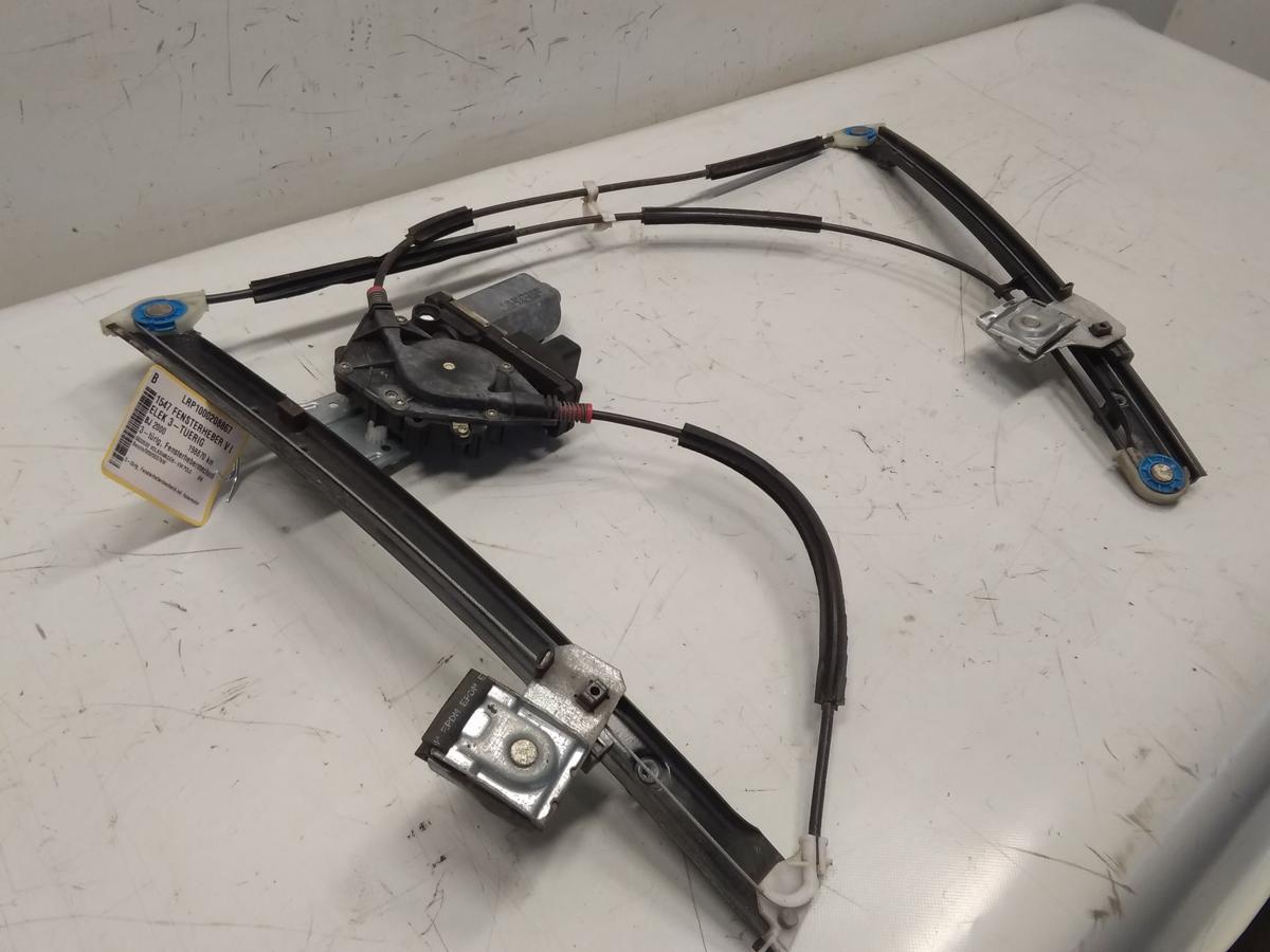 VW Polo 6N2 original Fensterheber vorn links elektrisch mit Motor 3-t&uuml;rig BJ2000