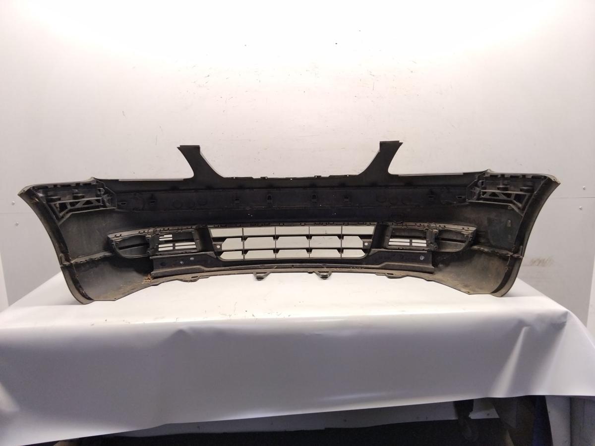 VW Touran 1T original Stoßstange Stoßfänger vorn LD7X platinumgreymet. BJ2006