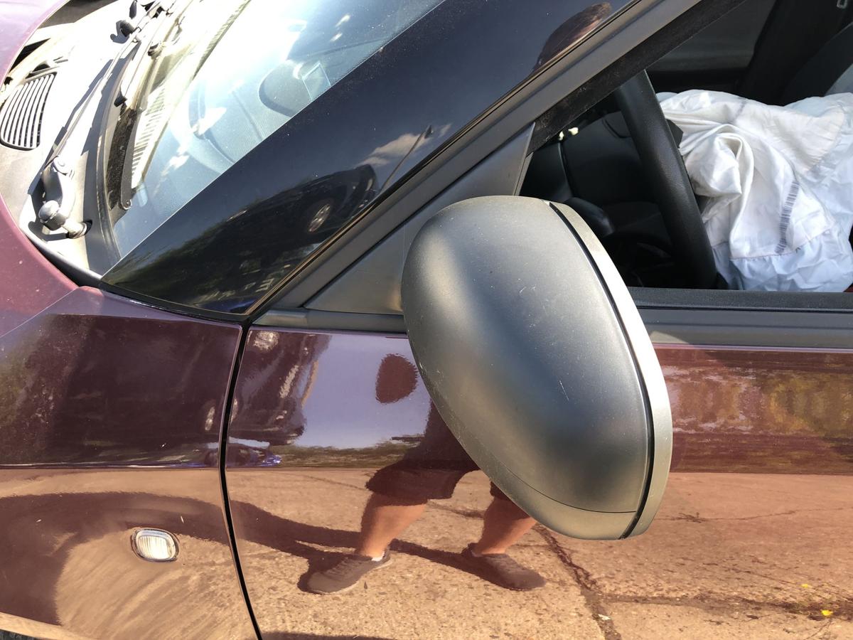 Skoda Fabia 5J Außenspiegel links Seitenspiegel mit manueller Verstellung