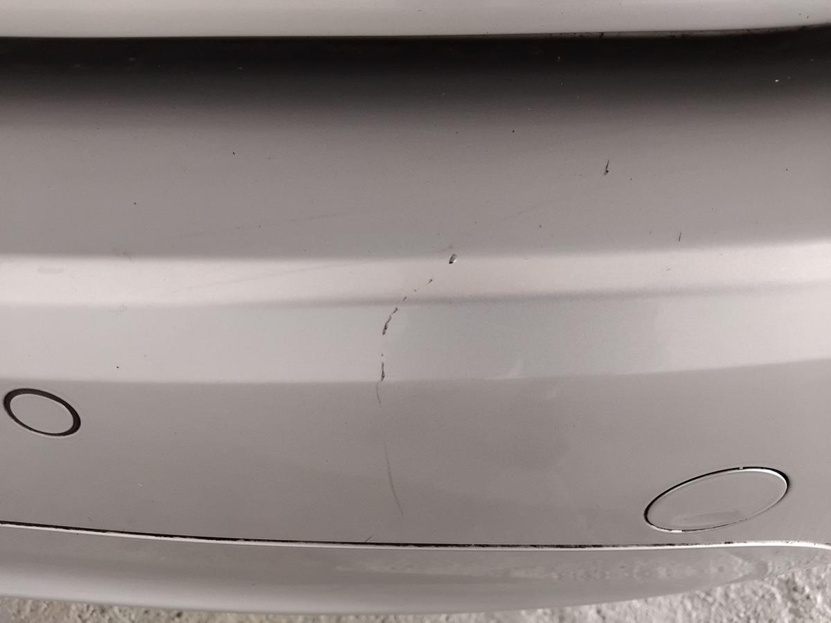 Opel Meriva B original Stoßfänger Stoßstange hinten GAN argonsilber PDC BJ2012