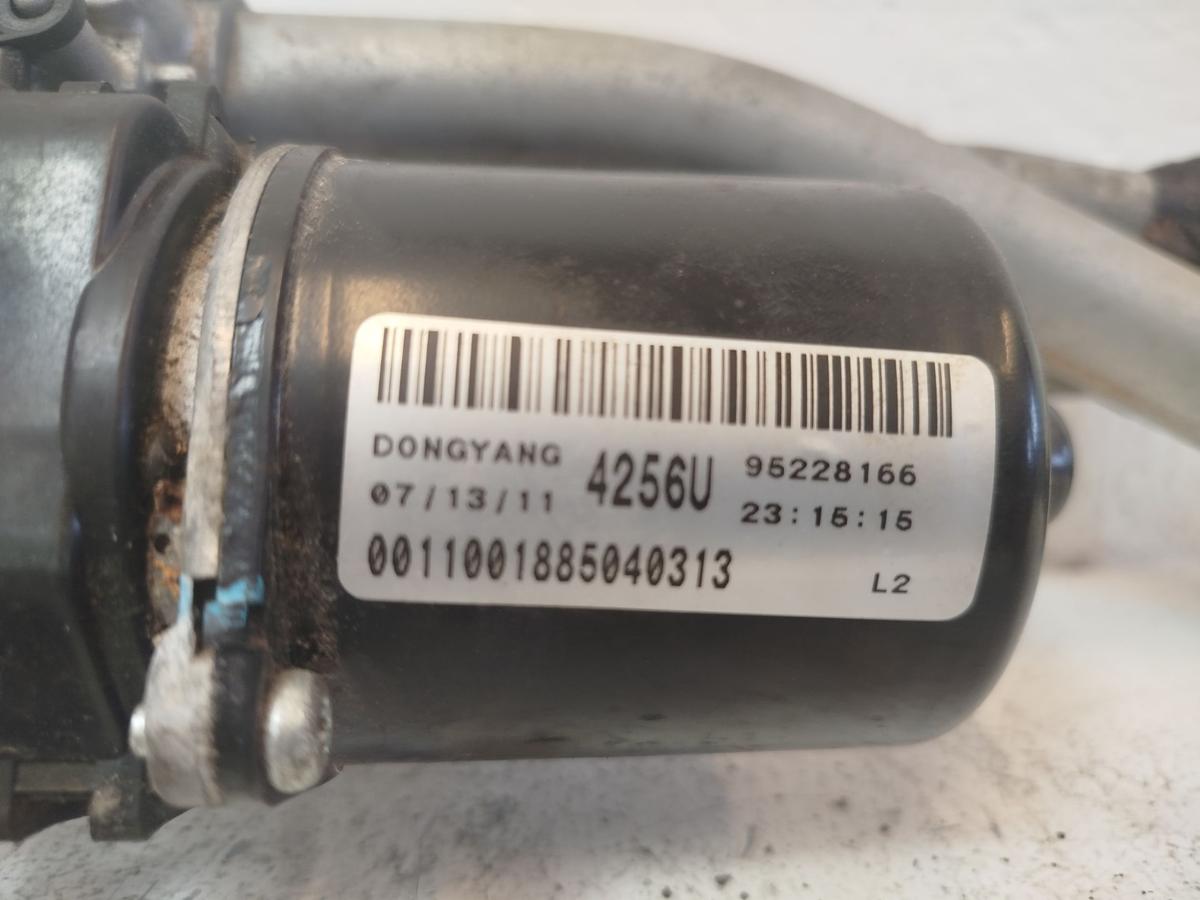Chevrolet Spark M300 Wischergestänge mit Wischermotor Motor Wischer vorn