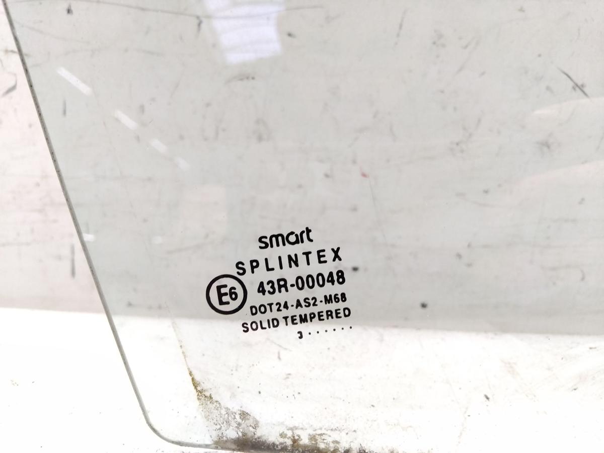 Mitsubishi Colt Z30 original T&uuml;rscheibe vorn rechts 3t&uuml;rig gr&uuml;ncolor BJ2007