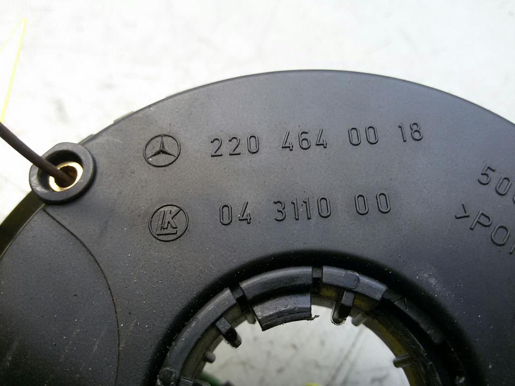 Mercedes S-Klasse W220 Bj.1998 original Wickelfeder Schleifring 2204640018
