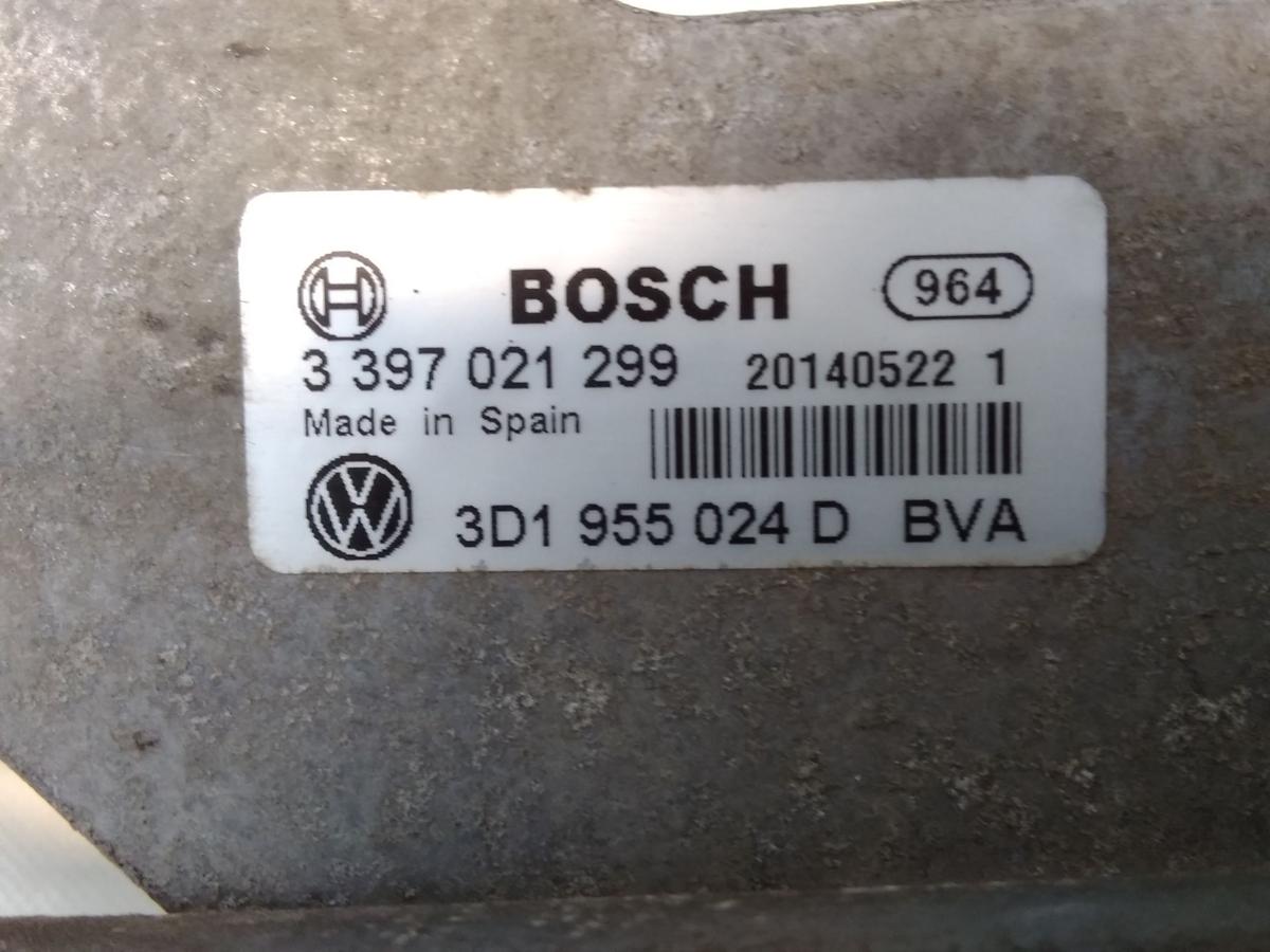 VW Phaeton GP4 original Wischermotor mit Wischergestänge vorn rechts Bj.2015