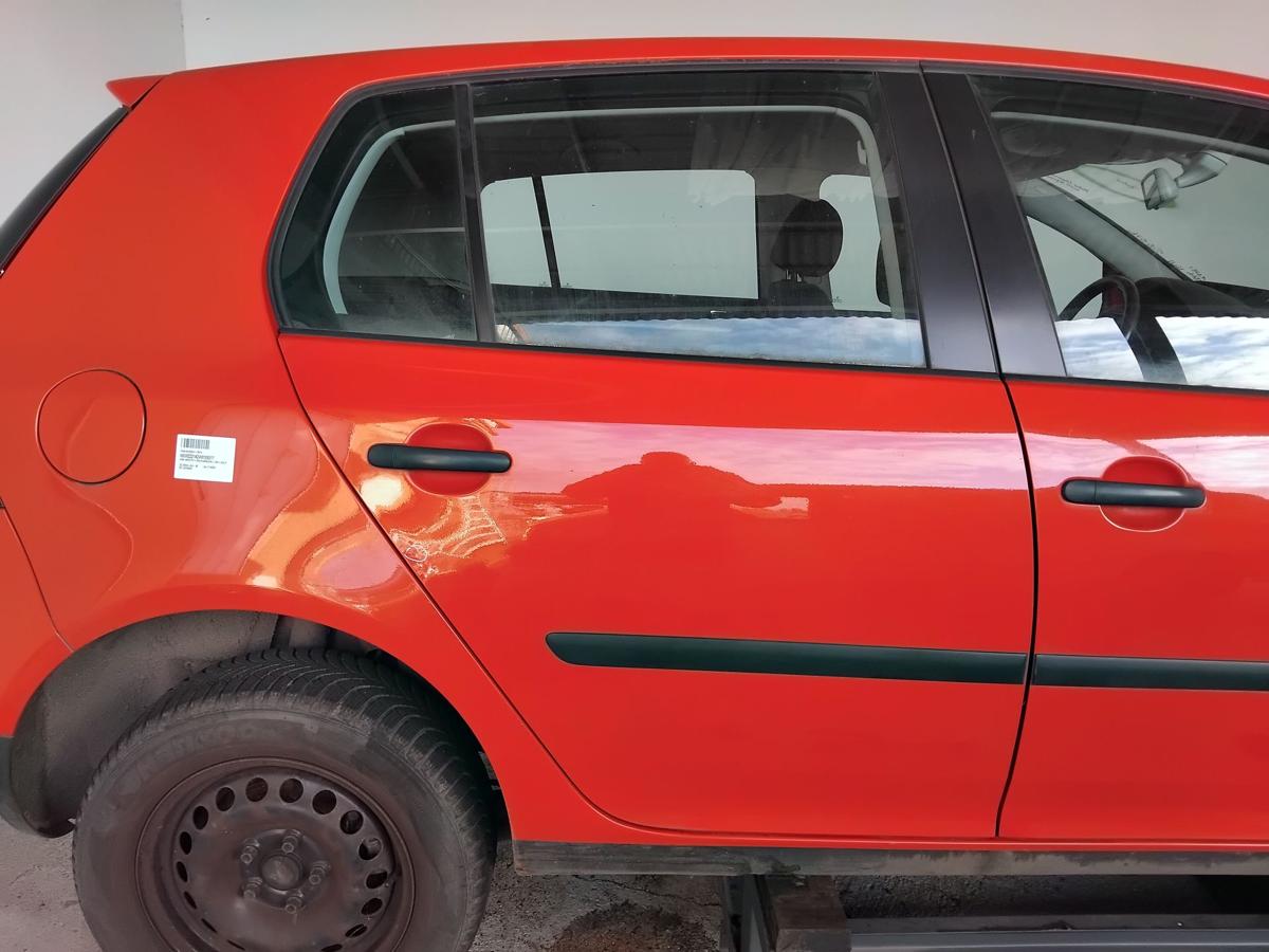 VW Golf 5 1K T&uuml;r hinten rechts 5-T&uuml;rer Flie&szlig;heck tornadorot LY3D BJ2004