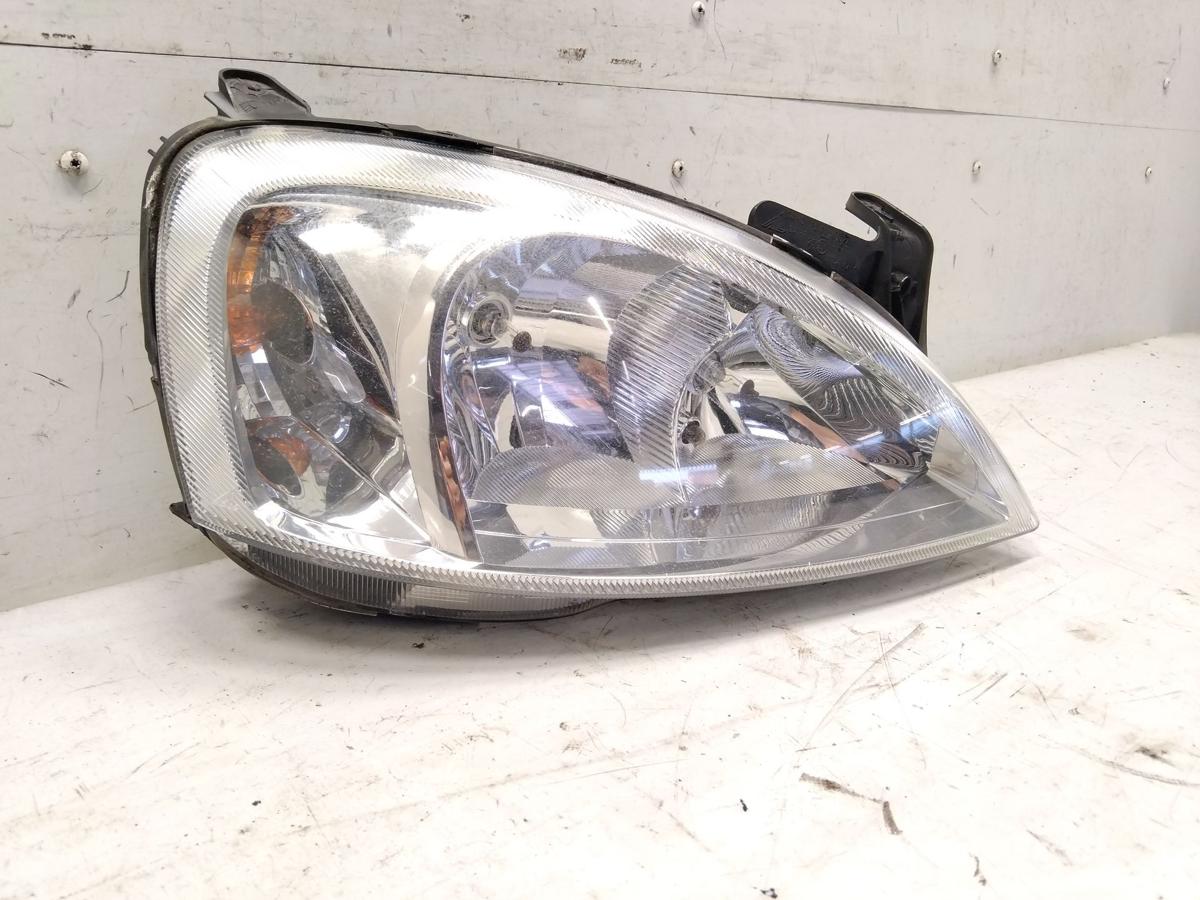 Opel Corsa C orig Scheinwerfer rechts Halogen mit LWR AL BJ2003 Facelift