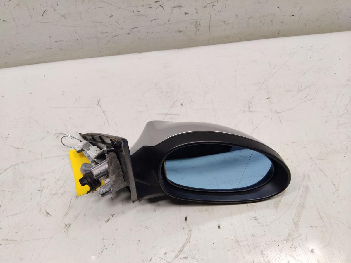 BMW 1er E87 orig Au&szlig;enspiegel rechts elektrisch BJ2007 5 T&uuml;rer Titansilber 5Pins