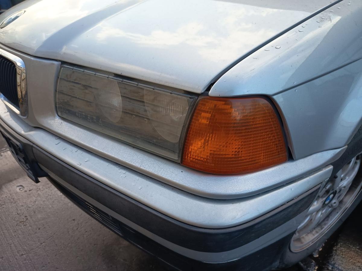 BMW 3er E36 Compact Bj 1997 original Stoßfänger vorn 309 Arktissilber Metallic