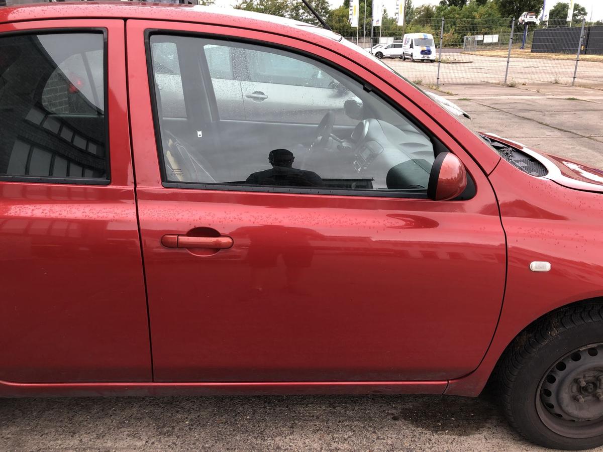 Nissan Micra K12 Tür vorn rechts Beifahrertür 5 türer A32 Emotion Red Rohbau