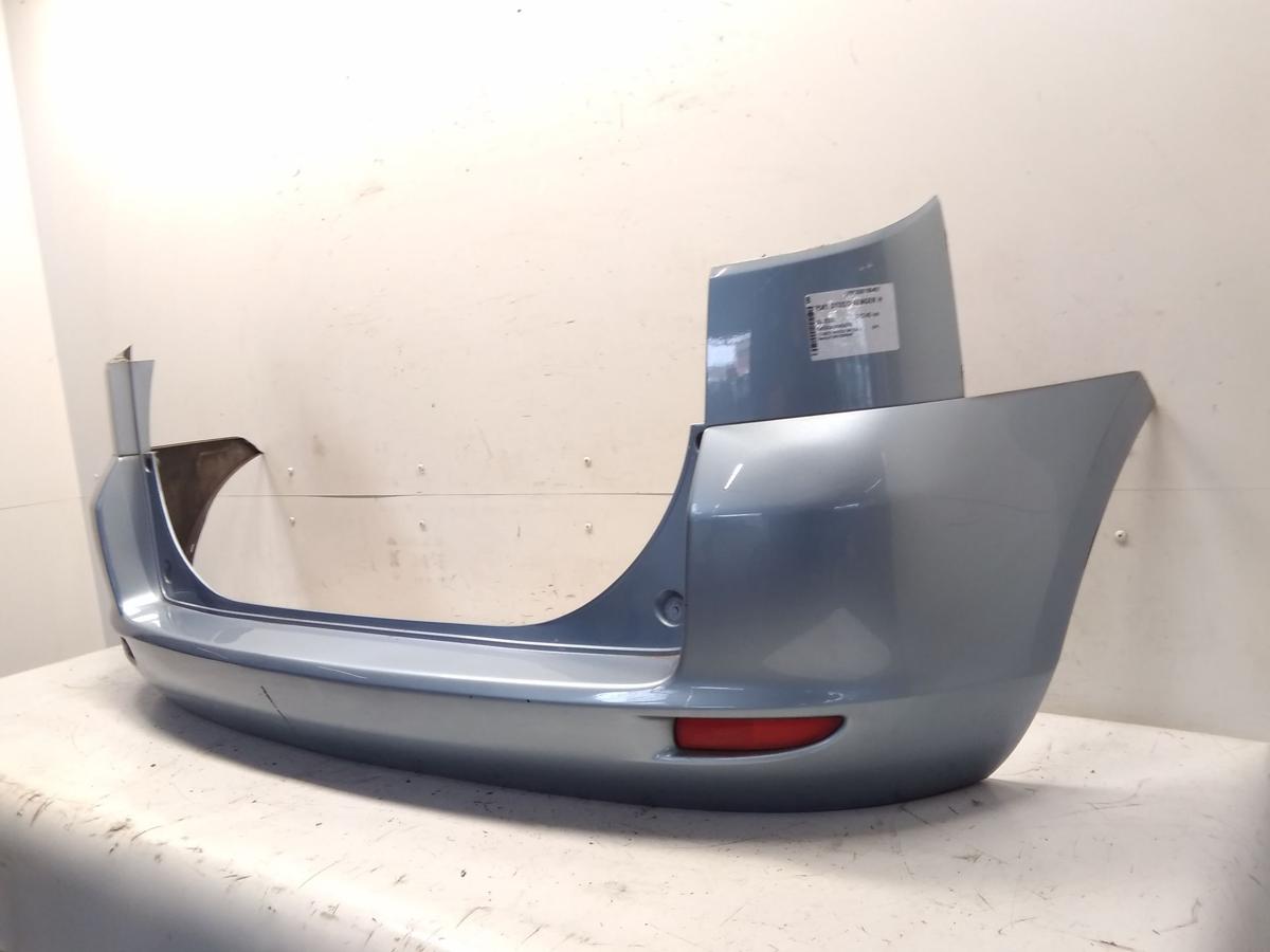 Mazda 2 DY original Stoßfänger Stoßstange hinten hellblaumetallic BJ2006