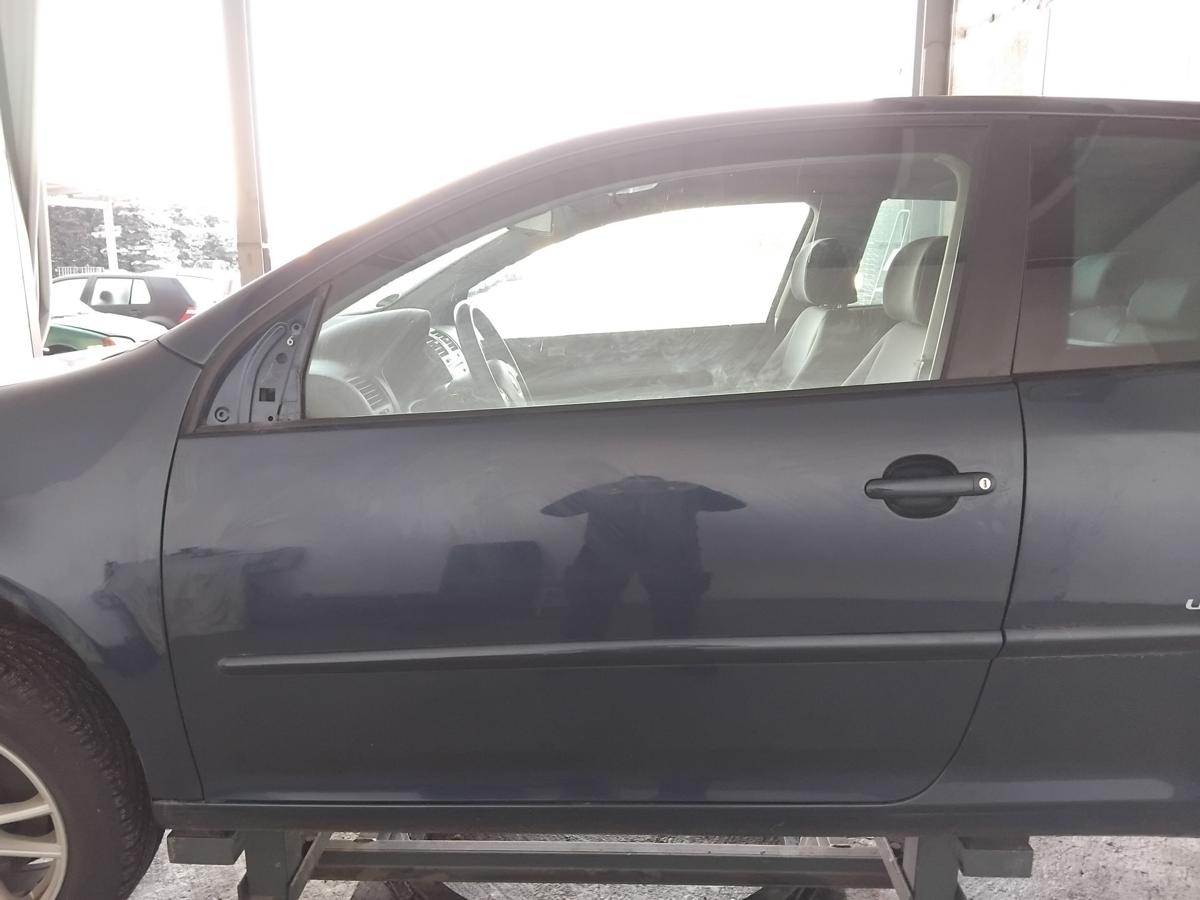 VW Golf 5 1K Tür vorn links Fahrertür 3-türig LD5Q Shadow Blue Metallic BJ2008
