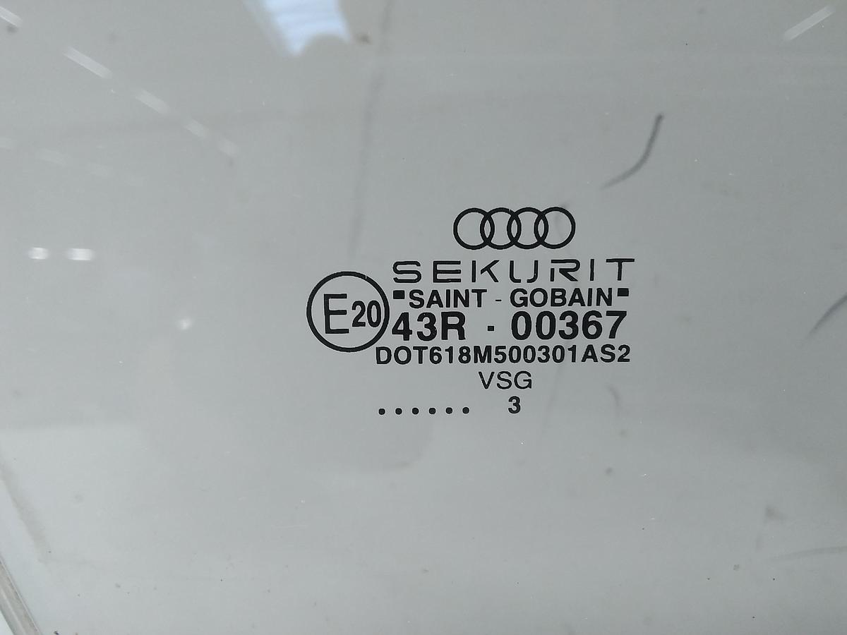 Audi A8 4E D3 Türscheibe vorn rechts VSG grau Doppelverglasung Bj.2004