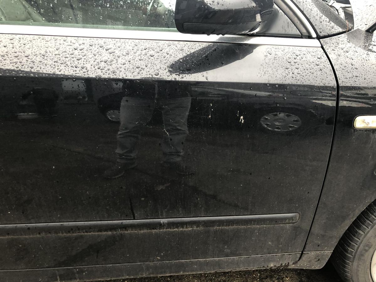 Audi A4 8E B6 Limo Tür vorne rechts Beifahrertür Rohbau LZ9W Ebonyschwarz