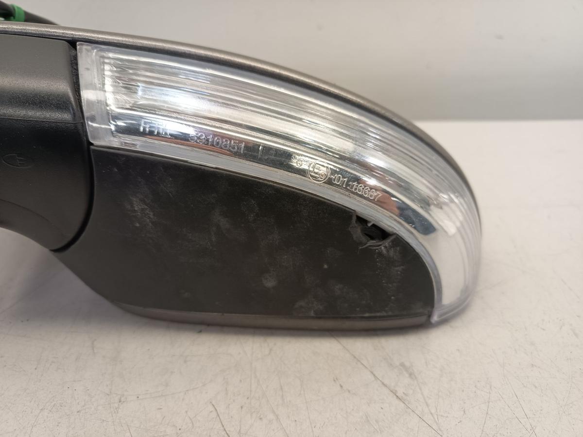 Golf Plus II original Aussenspiegel links elektrisch A8X Kaschmirbraun Bj 2009
